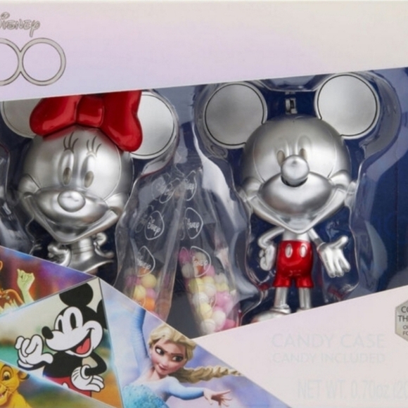 Disney mickey mouse & minnie mouse 100 anv & pez dispensers candy cases new - Picture 5 of 6